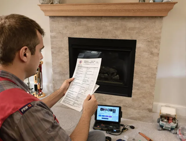 Thorough chimney inspection by Monroe Chimney Sweep in Monroe, CT