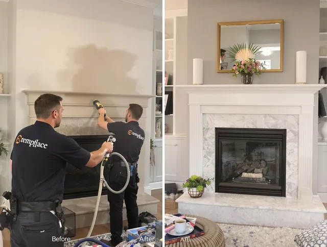 Professional soot removal by Monroe Chimney Sweep team in Monroe, CT
